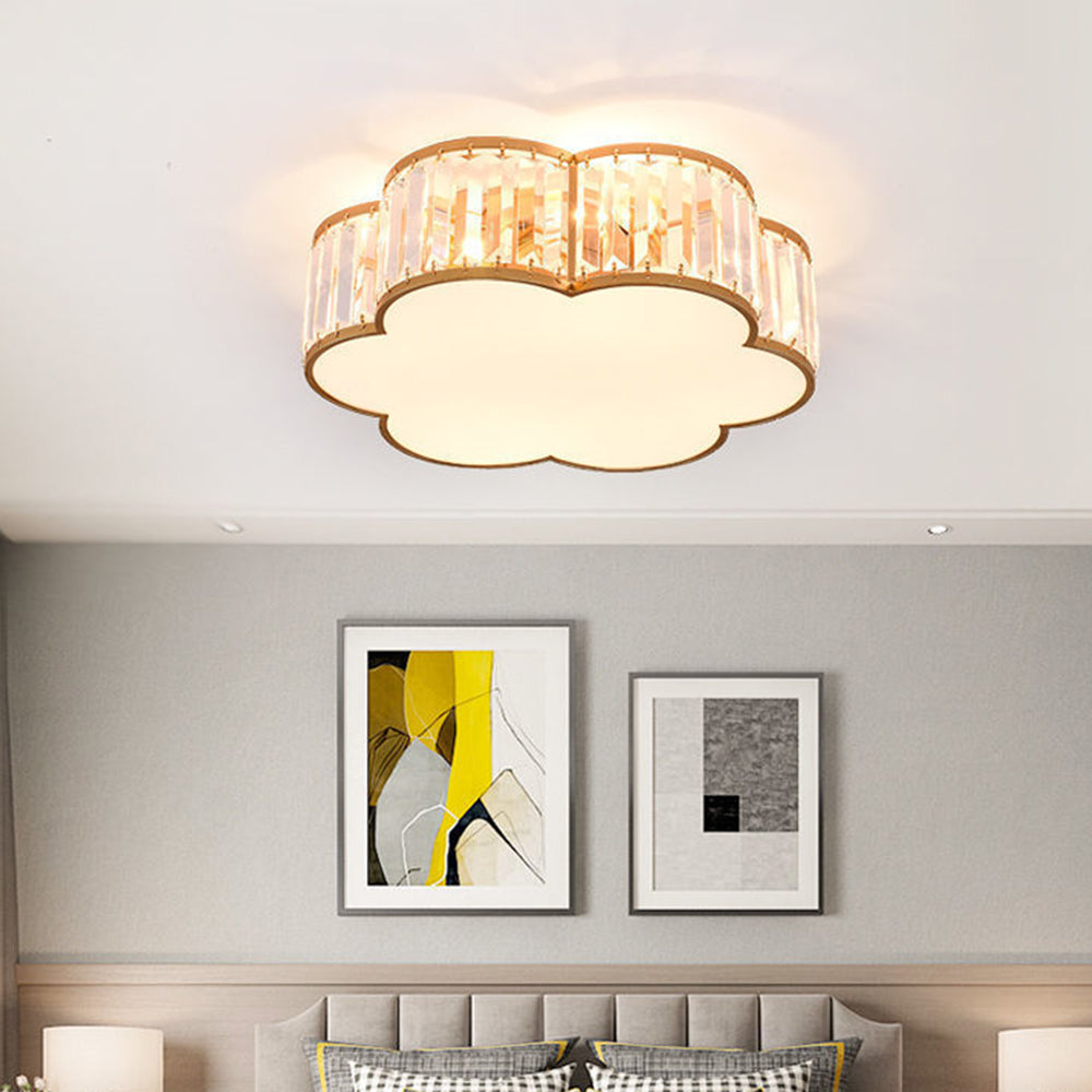 Lazara | Elegant Modern Crystal Ceiling Lamp for Living Room 11
