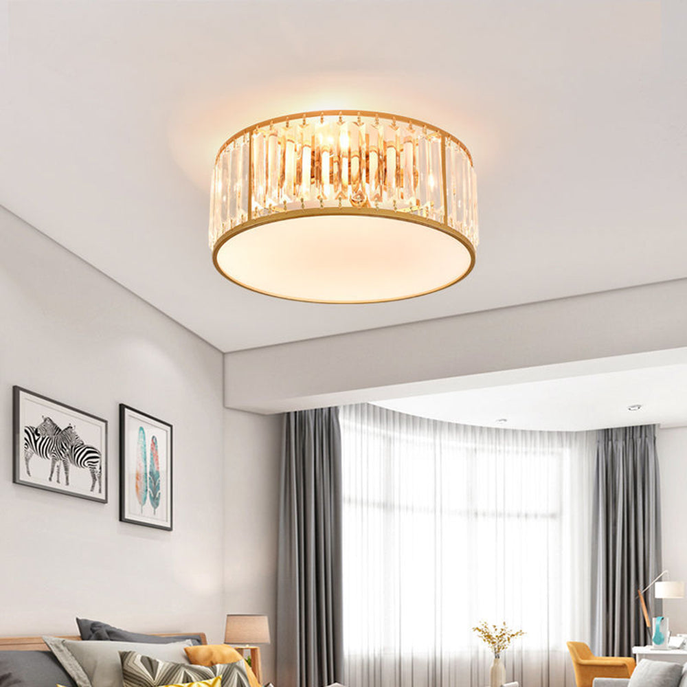 Lazara | Elegant Modern Crystal Ceiling Lamp for Living Room 4
