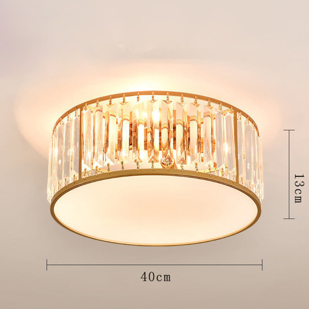 Lazara | Elegant Modern Crystal Ceiling Lamp for Living Room 7