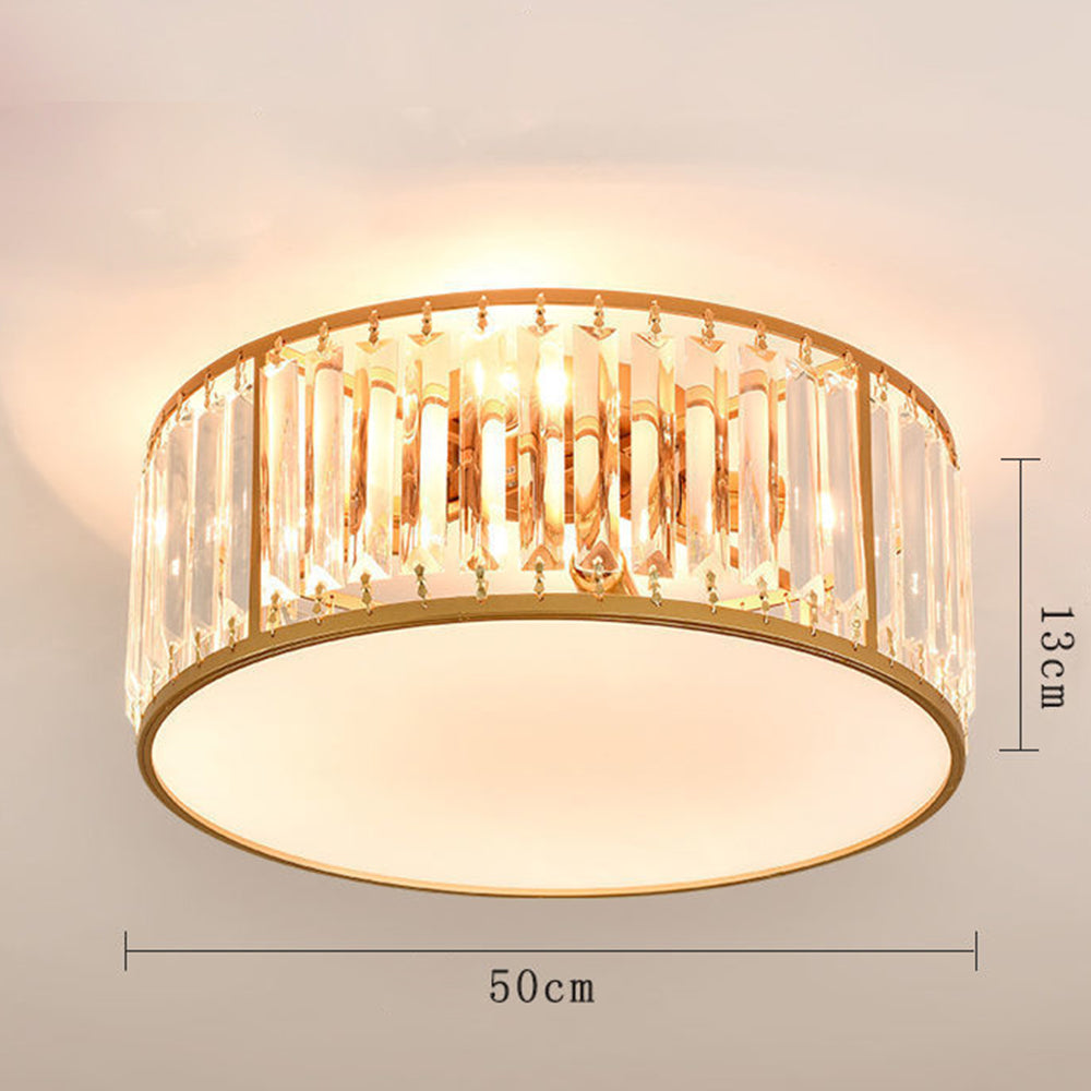 Lazara | Elegant Modern Crystal Ceiling Lamp for Living Room 8