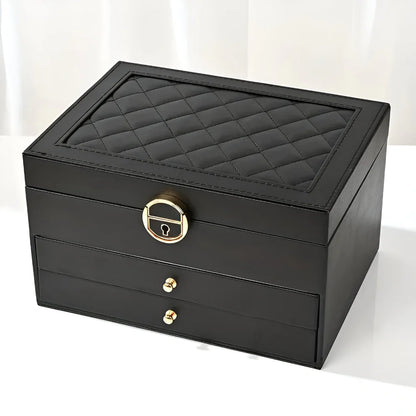 Luxury Wooden Stackable Jewelry Storage Box