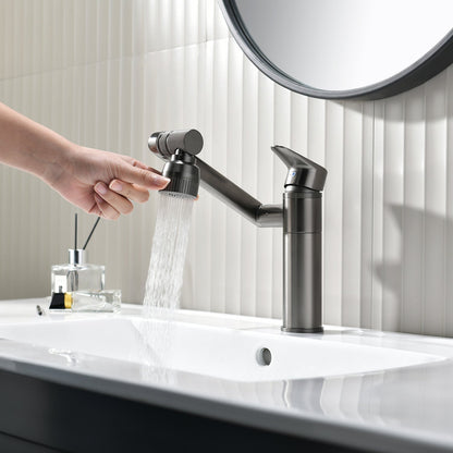 Rotating Single Handle Kitchen Faucet