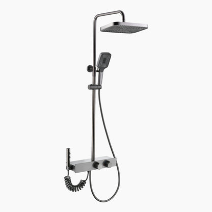Advanced Thermostatic Shower Set With 4 Spray Modes
