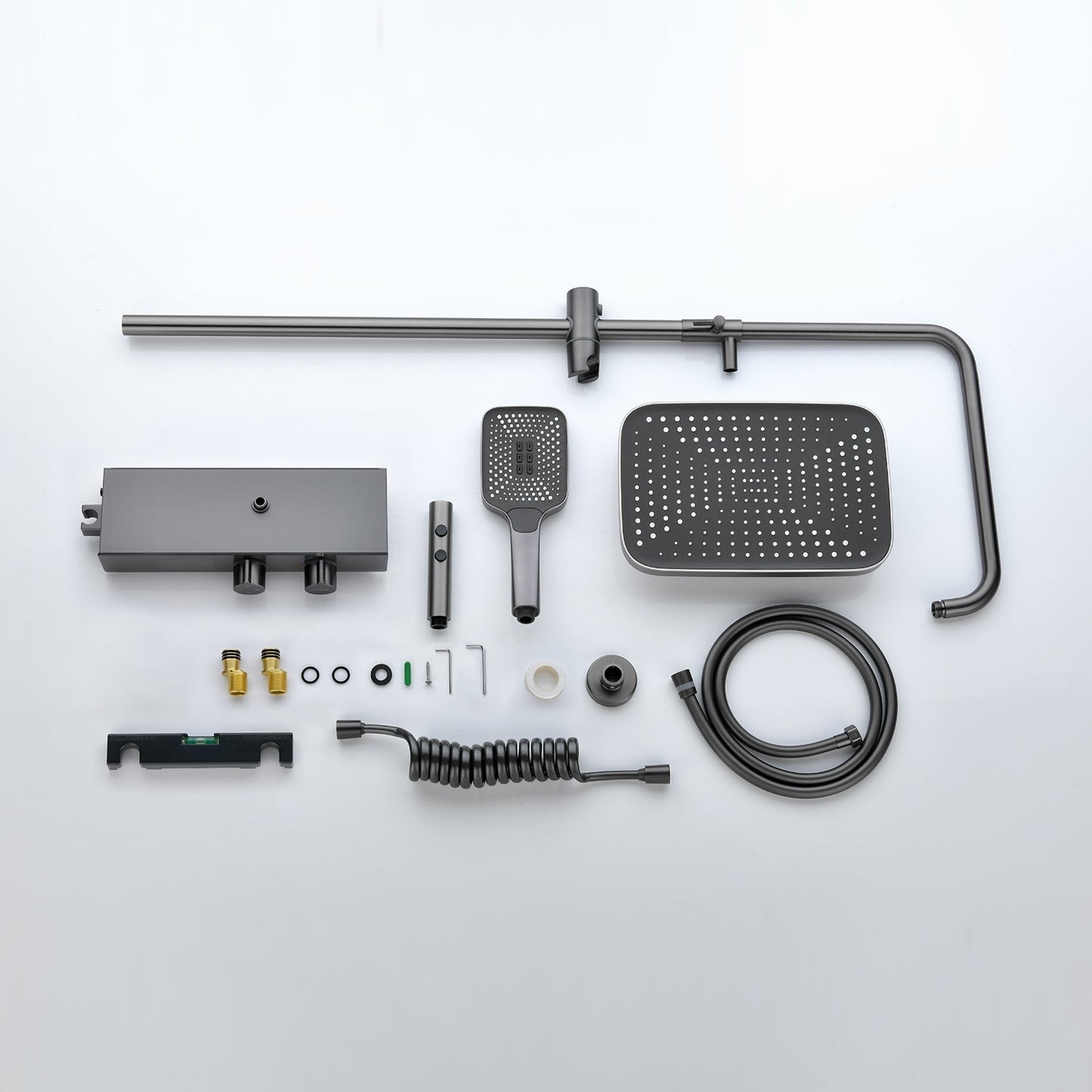 Advanced Thermostatic Shower Set With 4 Spray Modes