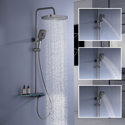 Colorful LED Shower Head With Temperature Display