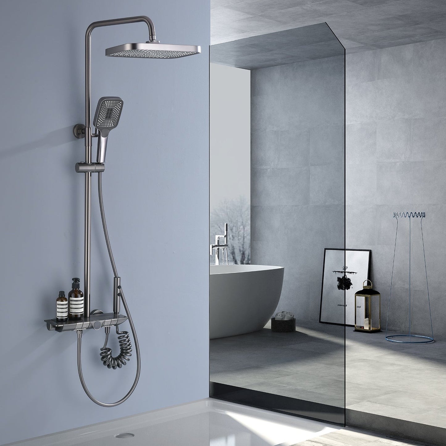 Advanced Shower System with Massage Jets