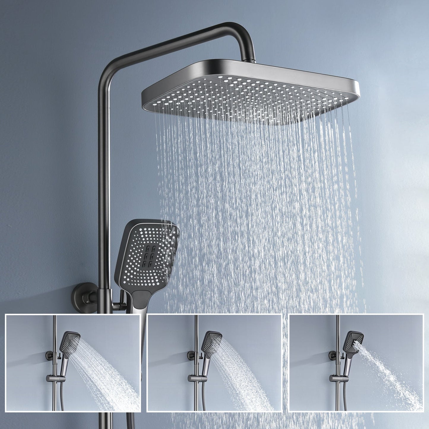 Advanced Shower System with Massage Jets