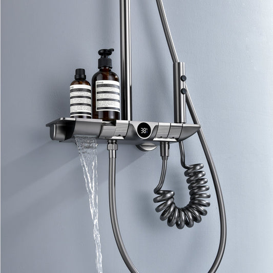 Advanced Shower System with Massage Jets - Lusomart