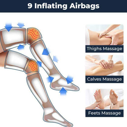 Warm Leg Massager Wrap with Adjustable Strap