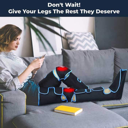 Warm Leg Massager Wrap with Adjustable Strap