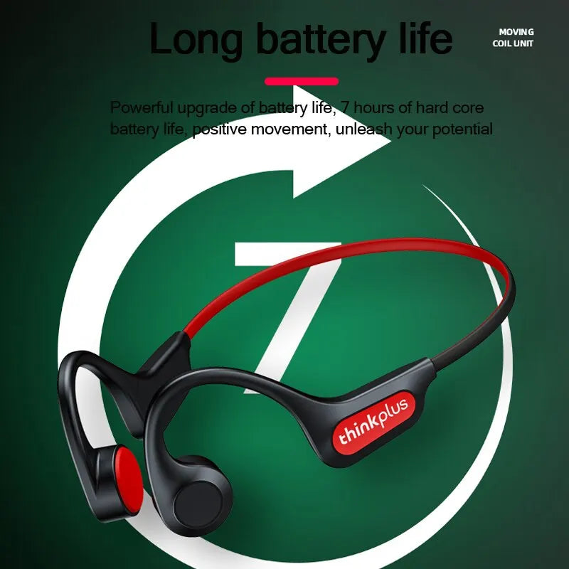Waterproof Bluetooth Sports Earbuds Bone Conduction Headset