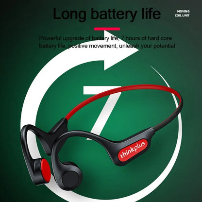 Waterproof Bluetooth Sports Earbuds Bone Conduction Headset