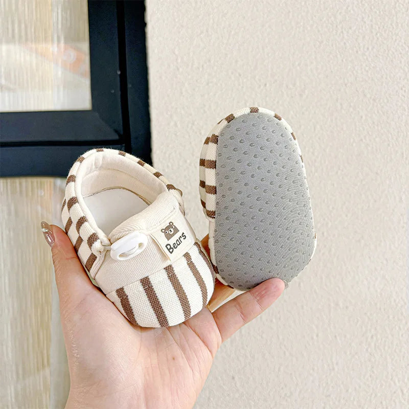 Spring Baby Slippers with Non-Slip Sole and Soft Material - Safe and Comfortable for Indoor Use 2