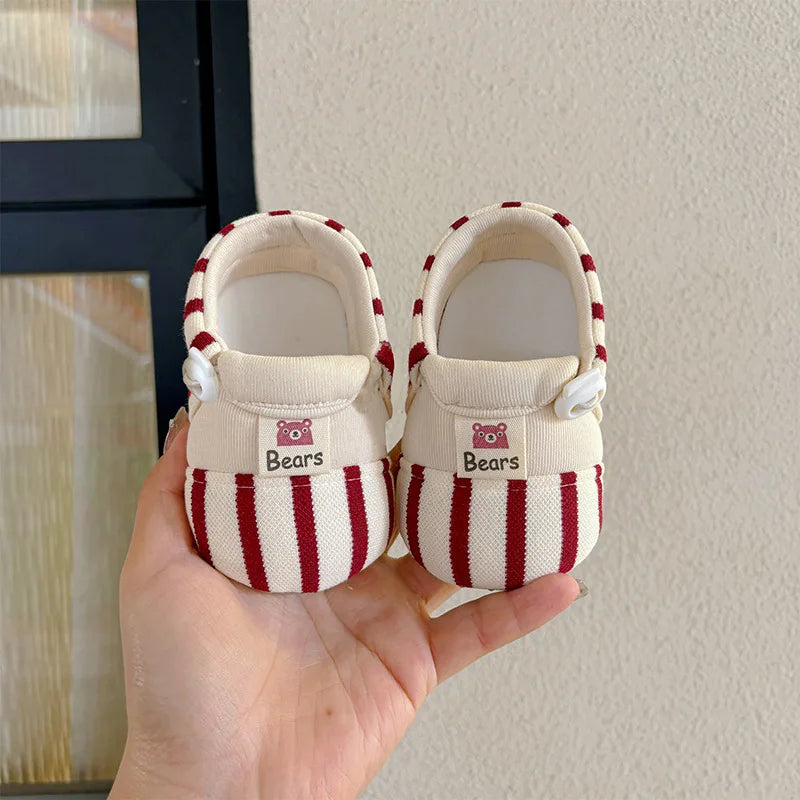 Spring Baby Slippers with Non-Slip Sole and Soft Material - Safe and Comfortable for Indoor Use 3