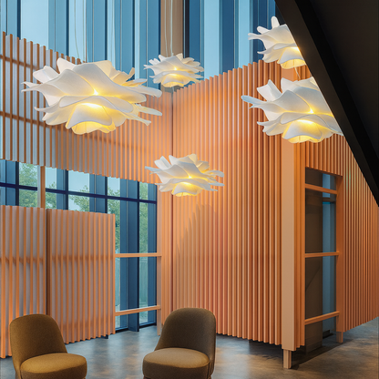 Leofora | Minimalist Floral Leaf Hanging Ceiling Lamp 4