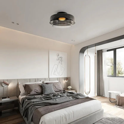 Elegant Glass Pendant Ceiling Lamp