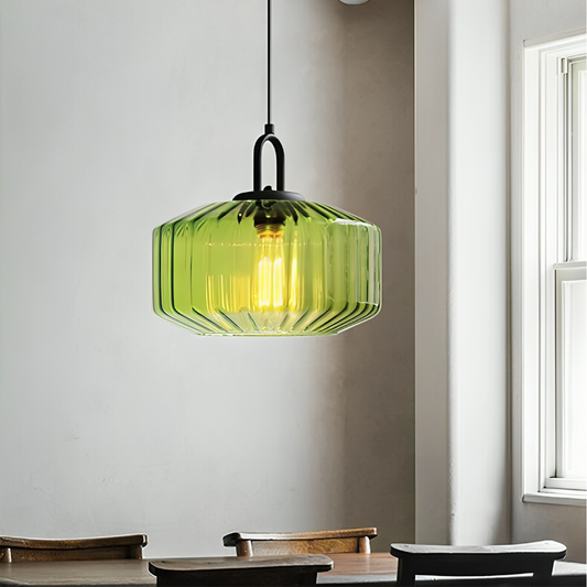 Vibrant Glass Pendant Lamp for Modern Home Decor - Lusomart