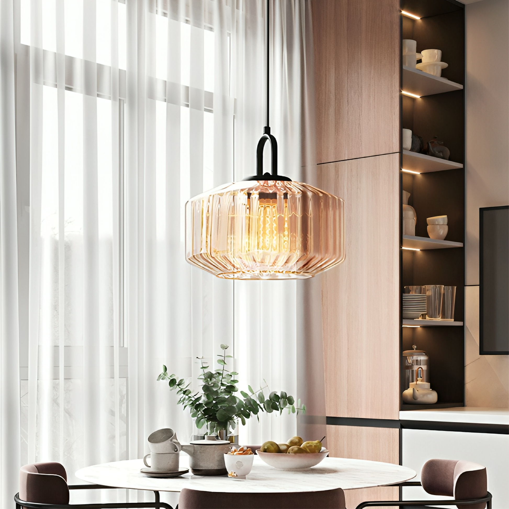 Lightra | Vibrant Colored Glass Pendant Lamp 1