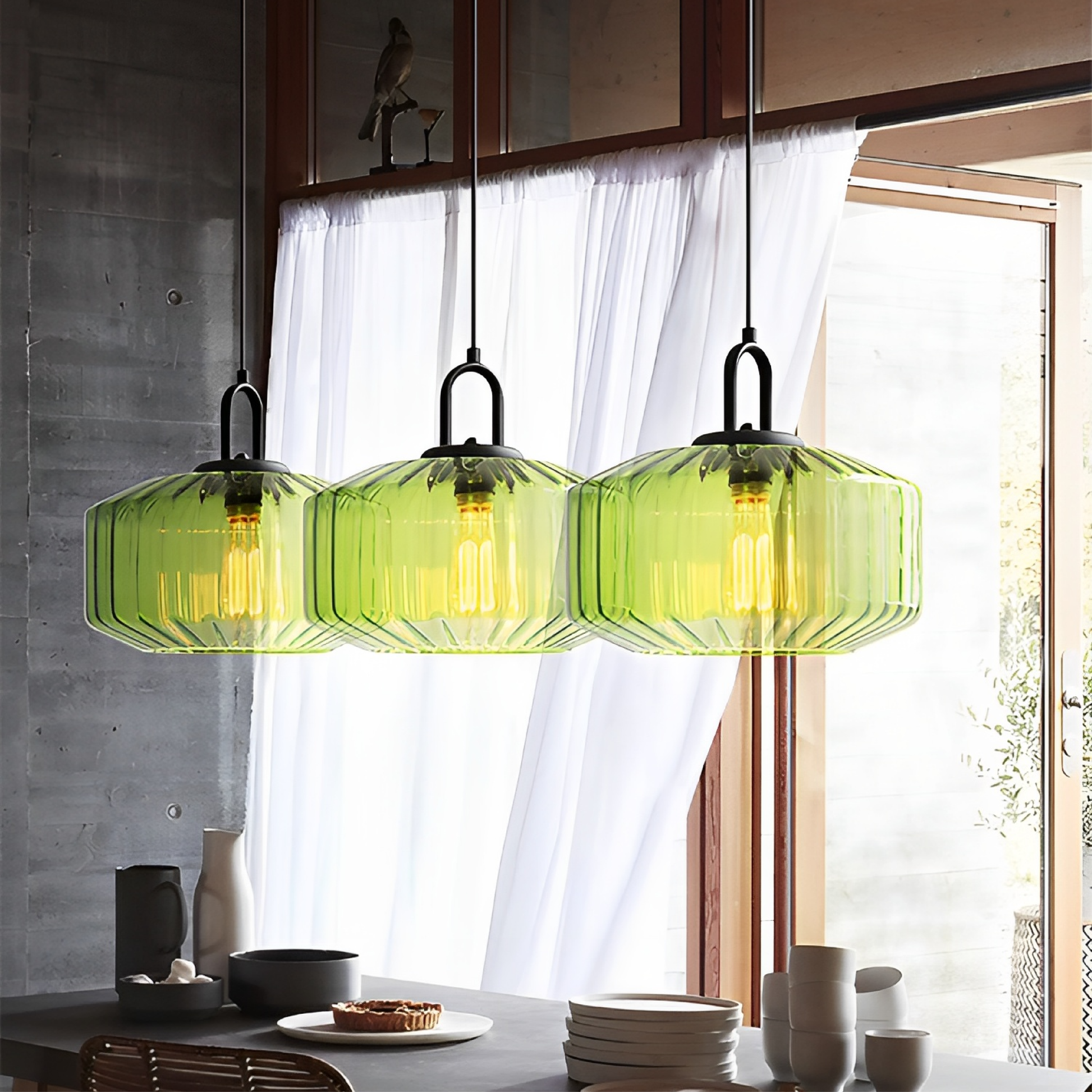 Lightra | Vibrant Colored Glass Pendant Lamp 4