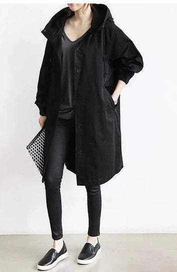 Waterproof Women's Windbreaker Jacket Breathable Outdoor Coat - Lusomart