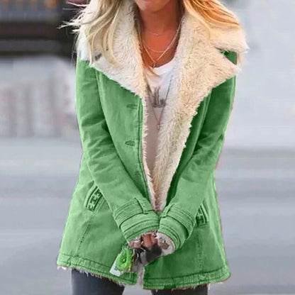 Women's Insulated Snow Coat with Stylish Fit - Lusomart