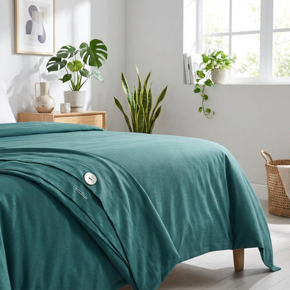Colorful Bird Pattern Soft Cotton Bedding Set