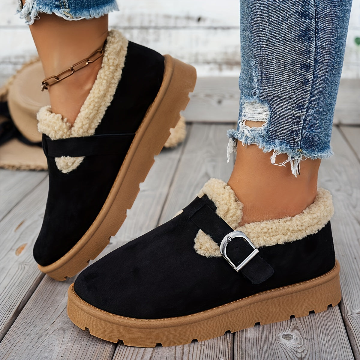 Soft Black Ankle Boots for Women with Cushioning - Lusomart