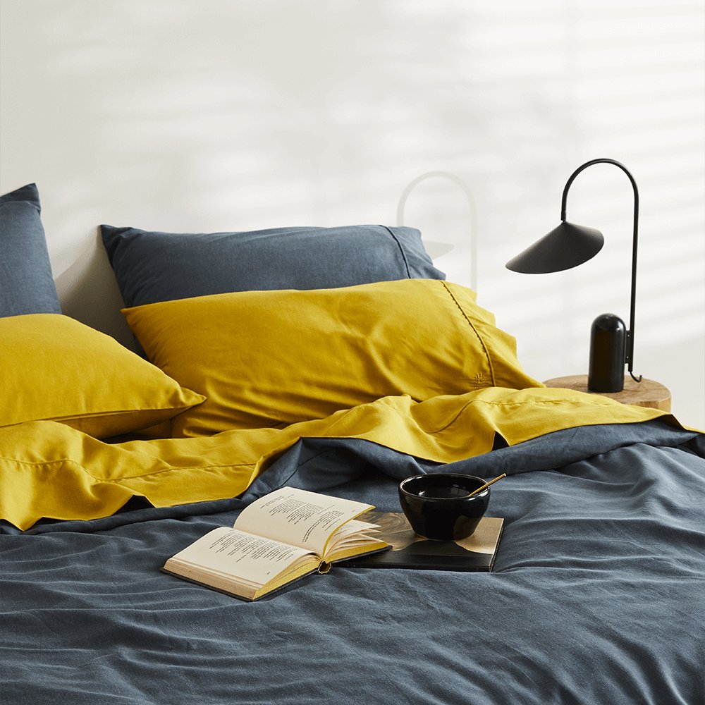 Natural Bamboo Bedding Soft Duvet Cover Set