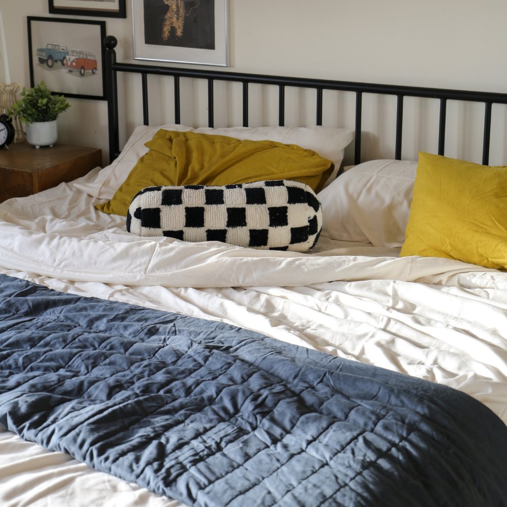 Natural Bamboo Bedding Soft Duvet Cover Set