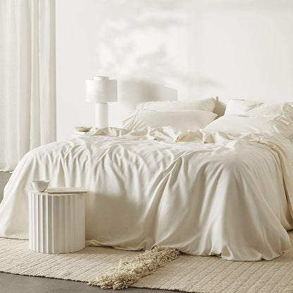Natural Bamboo Bedding Soft Duvet Cover Set