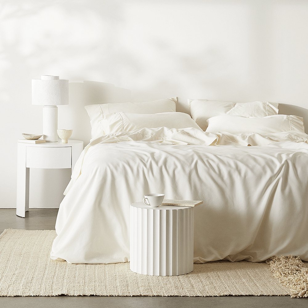 Natural Bamboo Bedding Soft Duvet Cover Set
