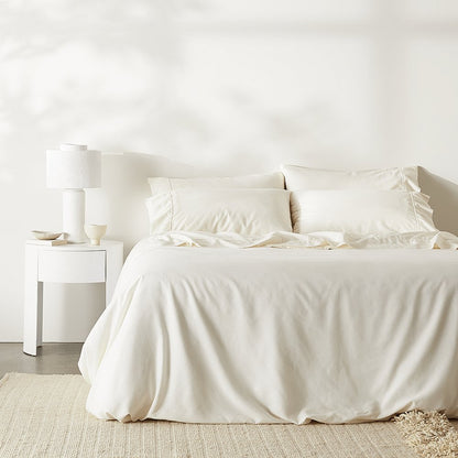 Natural Bamboo Bedding Soft Duvet Cover Set