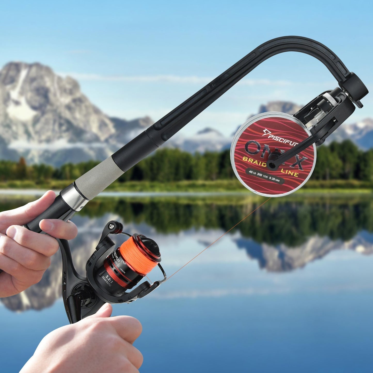 Fast Fishing Line Spooler Tool Line Winder