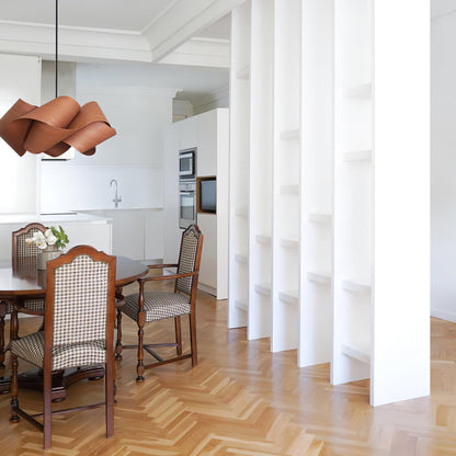 Rustic Wooden Hanging Light for Living Room
