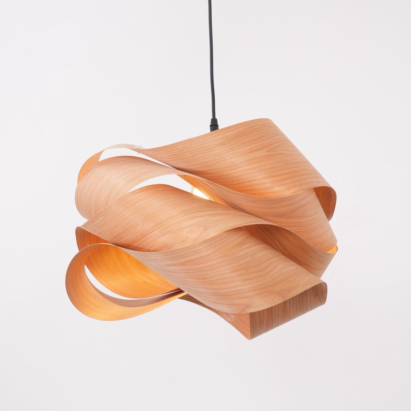 Rustic Wooden Hanging Light for Living Room