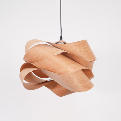 Rustic Wooden Hanging Light for Living Room
