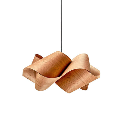 Rustic Wooden Hanging Light for Living Room