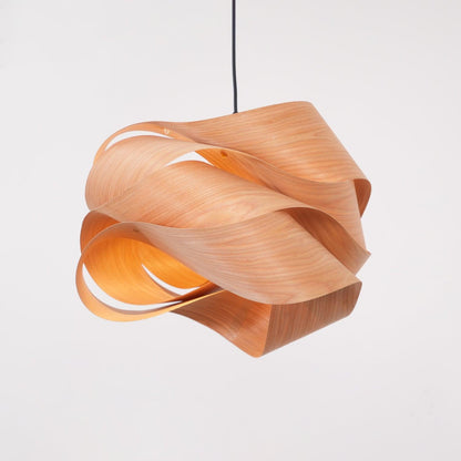 Rustic Wooden Hanging Light for Living Room