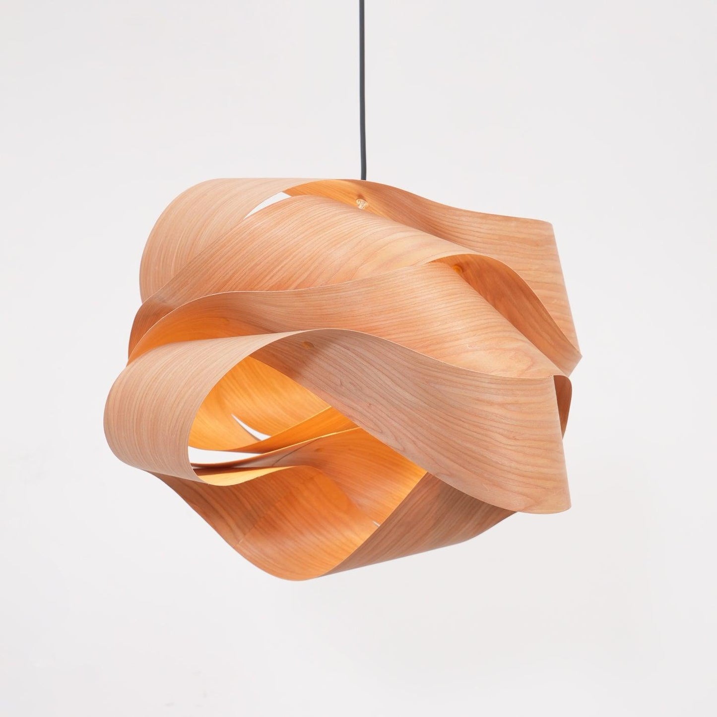 Rustic Wooden Hanging Light for Living Room