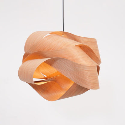 Rustic Wooden Hanging Light for Living Room
