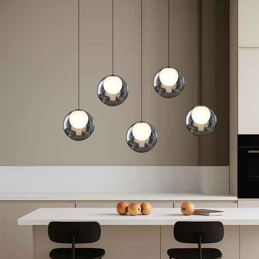Luxury Glass Drop Pendant Lighting for Modern Homes - Lusomart