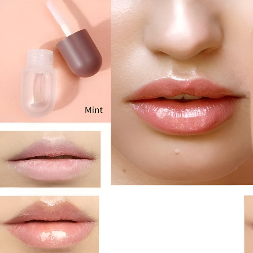 Moisturizing Lip Gloss Shiny Lip Care Set