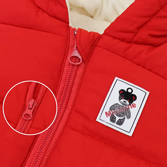 Little Baby Winter Romper | With cute bear ears 4
