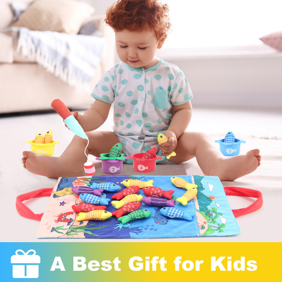 Little FishPond - Interactive Fishing Game for Toddlers - Sensory Toys 5