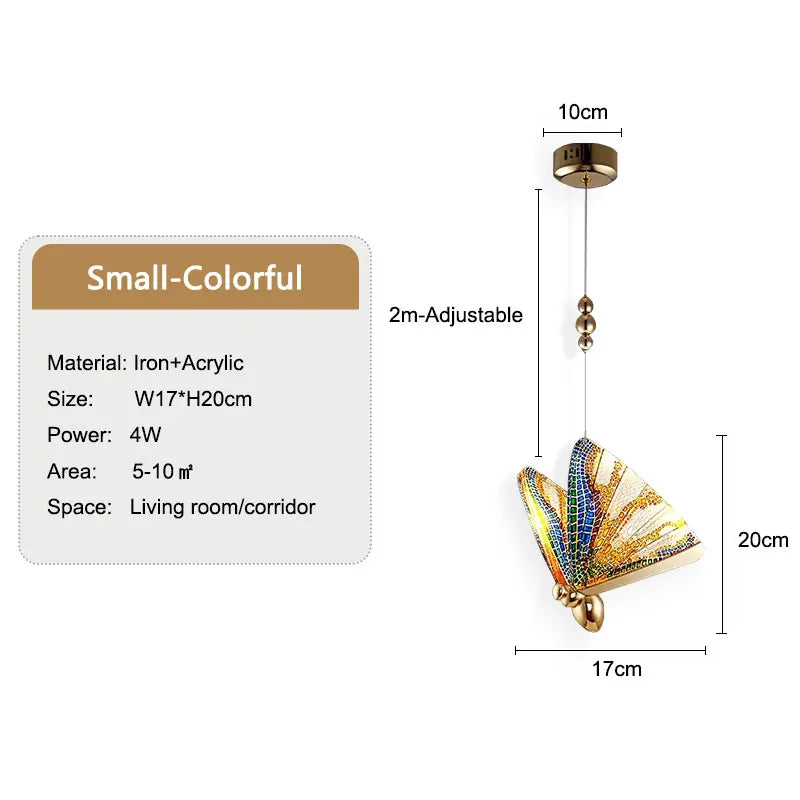 Loeza Butterfly Shape Pendant Lamp 8