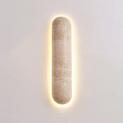 Rustic Rock Wall Lamp with Earthy Chic Style - Lusomart