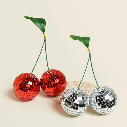 Sparkly Red Party Disco Ball - Lusomart
