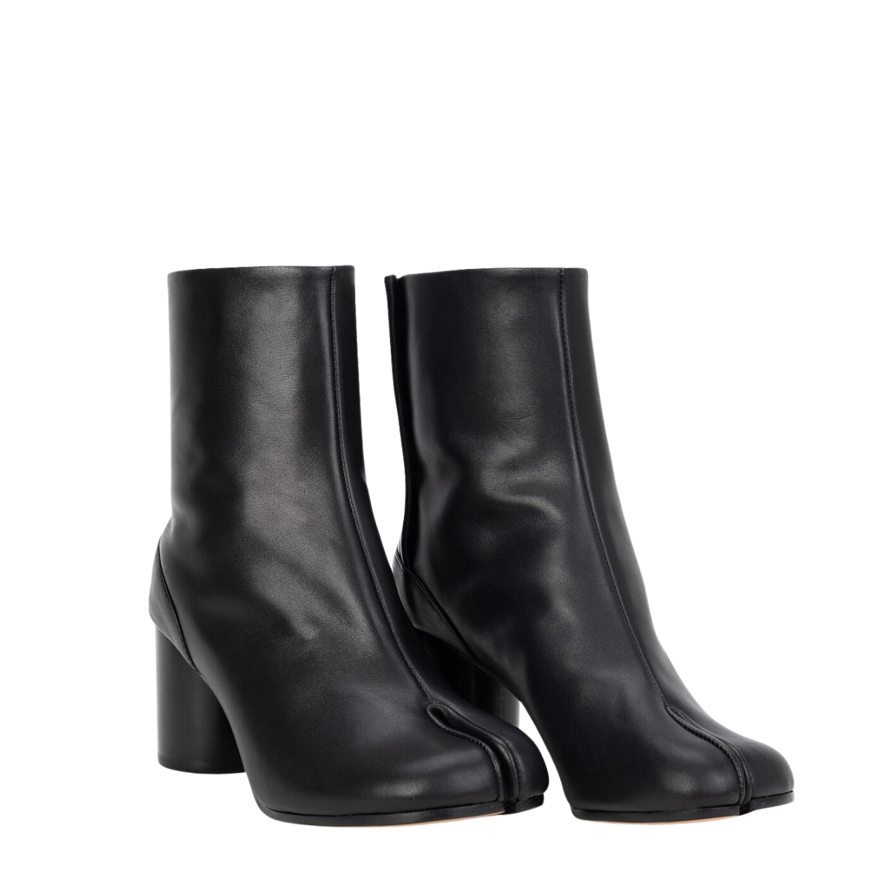Genuine Leather Ankle Boots With Low Heel - Lusomart
