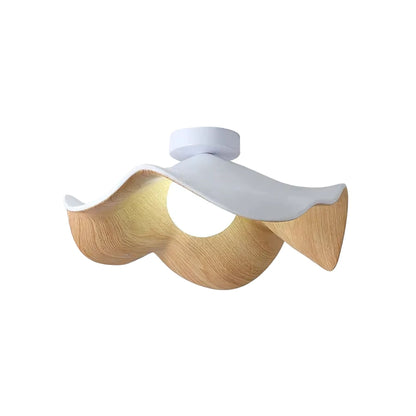 Natural Resin Ceiling Light Fixture - Lusomart