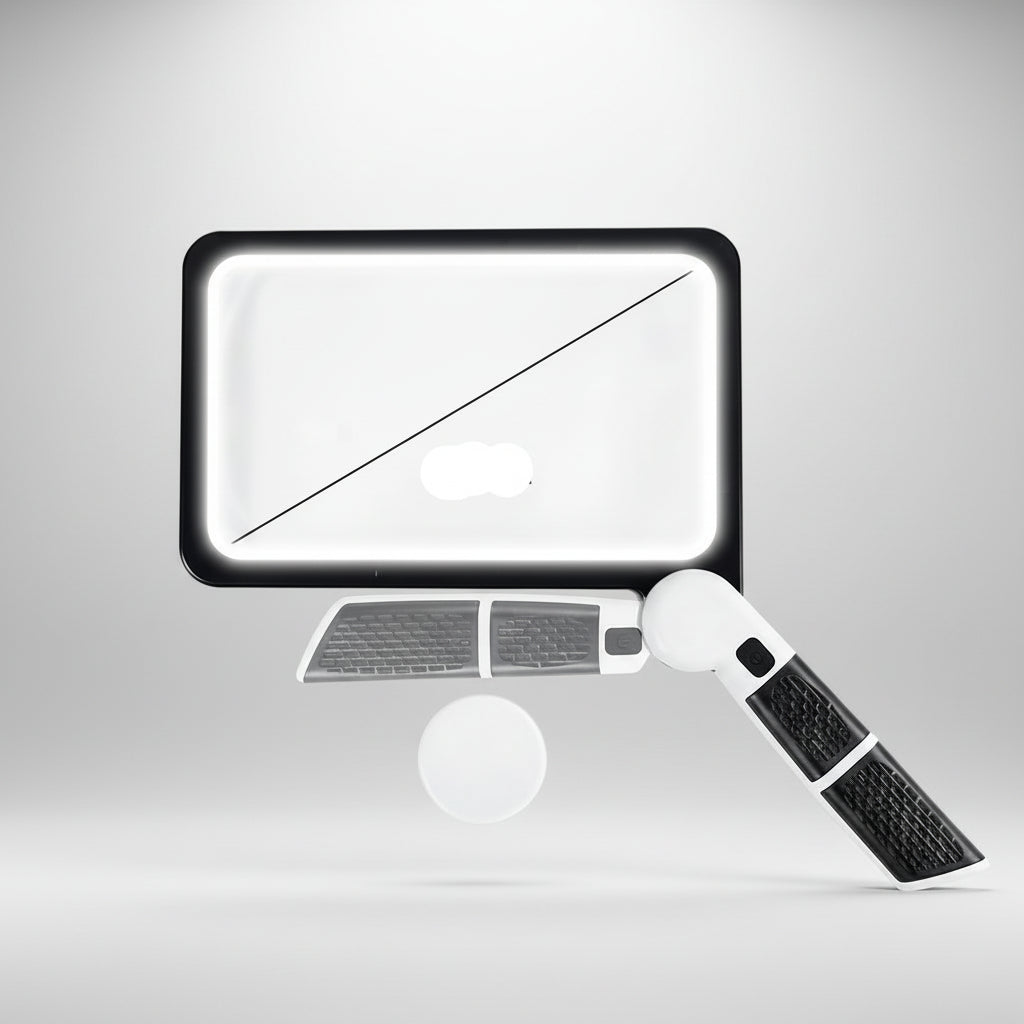 Bright Full Page LED Reading Magnifying Glass